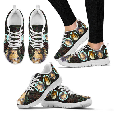 Amazing Collie Dog-Women's Running Shoes-Free Shipping - Deruj.com