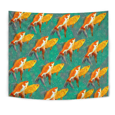 Lovely Gold Fish Print Tapestry-Free Shipping - Deruj.com