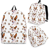 Ibizan Hound Dog Print Backpack-Express Shipping - Deruj.com