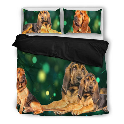 Amazing Bloodhound Dog Print Bedding Set- Free Shipping - Deruj.com