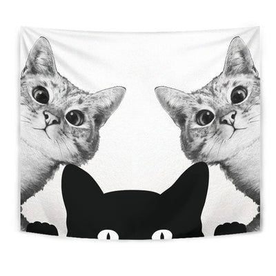 Cute Cats Print Tapestry-Free Shipping - Deruj.com