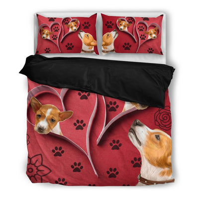 Valentine's Day Special-Basenji Dog Print Bedding Set-Free Shipping - Deruj.com