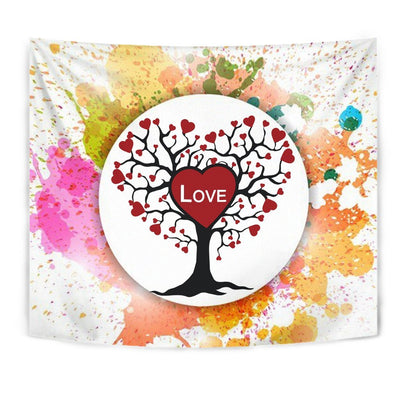 Colorful Tree Print Tapestry-Free Shipping - Deruj.com