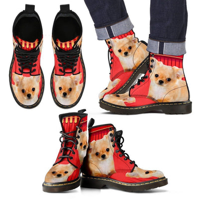 Chihuahua Print Boots For Men-Express Shipping - Deruj.com