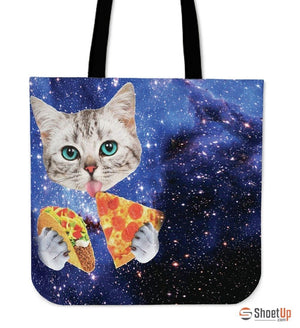 Hungry Cat-Tote Bag-Free Shipping - Deruj.com