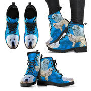 Valentine's Day Special-Great Pyrenees Dog Print Boots For Women- Free Shipping - Deruj.com