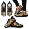 Lovely Yorkshire Print-(Black/White) Running Shoes For Women-Express Shipping - Deruj.com