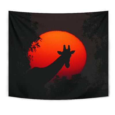 Giraffe Shadow Art Print Tapestry-Free Shipping - Deruj.com