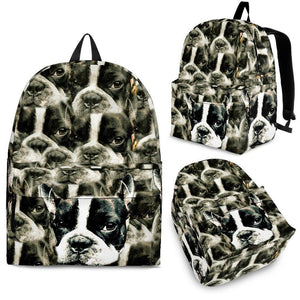 Boston Terrier Print Backpack- Express Shipping - Deruj.com