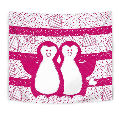 Cute Penguin Bird Print Tapestry-Free Shipping - Deruj.com