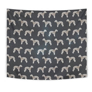 Bedlington Terrier Dog Pattern Print Tapestry-Free Shipping - Deruj.com