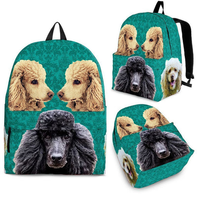 Poodle Dog Print Backpack-Express Shipping - Deruj.com