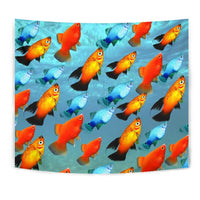 Lovely Platy Fish Print Tapestry-Free Shipping - Deruj.com