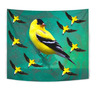 American Goldfinch Bird Print Tapestry-Free Shipping - Deruj.com