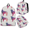 Australian Shepherd Dog Print Backpack-Express Shipping - Deruj.com