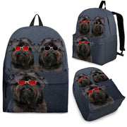 Affenpinscher Dog Print Backpack-Express Shipping - Deruj.com