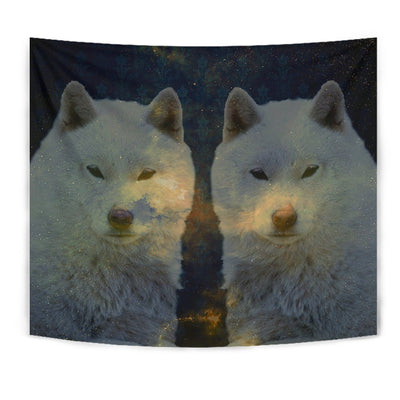 Amazing Hokkaido Dog Print Tapestry-Free Shipping - Deruj.com