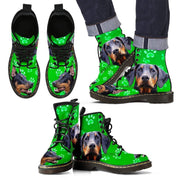 Doberman Pinscher Print Boots For Men-Limited Edition-Express Shipping - Deruj.com
