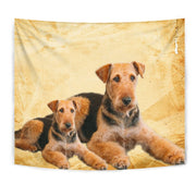 Airedale Terrier Dog Print Tapestry-Free Shipping - Deruj.com