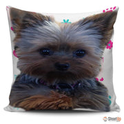Yorkshire Dog-Pillow Cover-3D Print-Free Shipping - Deruj.com