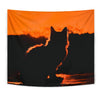 Amazing Cat Shadow Print Tapestry-Free Shipping - Deruj.com