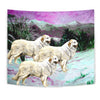 Great Pyrenees Dog Art Print Tapestry-Free Shipping - Deruj.com