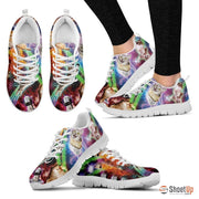 Printed Women's Running shoes- Free Shipping - Deruj.com