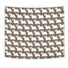 Sealyham Terrier Dog Pattern Print Tapestry-Free Shipping - Deruj.com