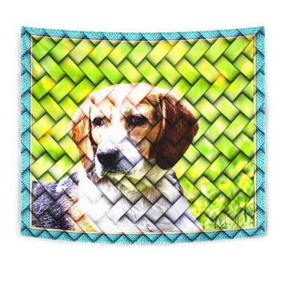 Beagle Dog Art Print Tapestry-Free Shipping - Deruj.com