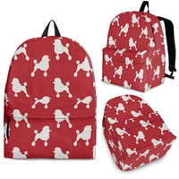 Poodle Dog Print Backpack-Express Shipping - Deruj.com