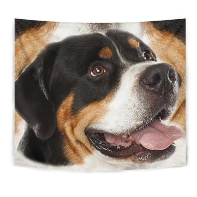 Greater Swiss Mountain Dog Print Tapestry-Free Shipping - Deruj.com