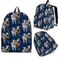 Australian Shepherd Dog Print Backpack-Express Shipping - Deruj.com