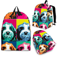 Bearded Collie Print Backpack- Express Shipping - Deruj.com