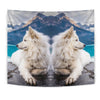 Amazing Samoyed Dog Print Tapestry-Free Shipping - Deruj.com