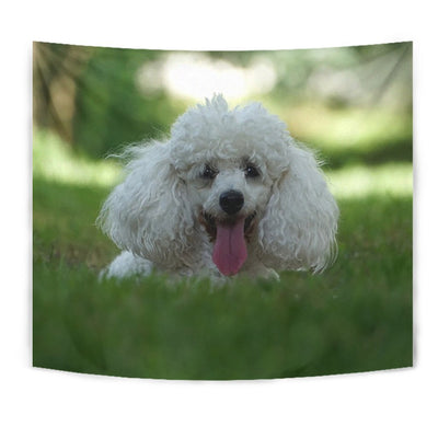 Cute Poodle Puppy Print Tapestry-Free Shipping - Deruj.com