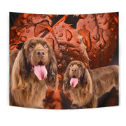 Cute Sussex Spaniel Print Tapestry-Free Shipping - Deruj.com