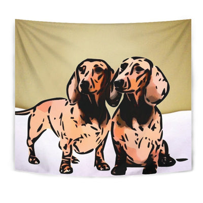 Dachshund Dog Print Tapestry-Free Shipping - Deruj.com