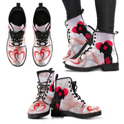 Valentine's Day Special Couple Print Boots For Women-Free Shipping - Deruj.com