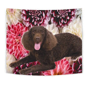 Cute American Water Spaniel Print Tapestry-Free Shipping - Deruj.com