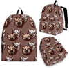 Norwegian Elkhound Dog Print Backpack-Express Shipping - Deruj.com