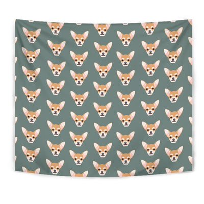 Lovely Chihuahua Dog Pattern Print Tapestry-Free Shipping - Deruj.com