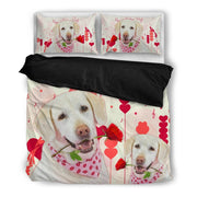 Valentine's Day Special Labrador Retriever Print Bedding Set-  Free Shipping - Deruj.com