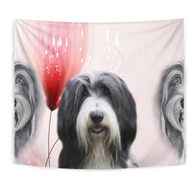 Bearded Collie Print Tapestry-Free Shipping - Deruj.com