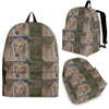 Saluki Dog Print Backpack-Express Shipping - Deruj.com