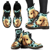 Poodle Print Boots For Women-Express Shipping - Deruj.com