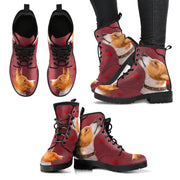 Valentine's Day Special-Basenji Dog Print Boots For Women-Free Shipping - Deruj.com