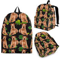 Irish Terrier Dog Print Backpack-Express Shipping - Deruj.com