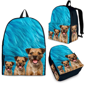 Border Terrier Print Backpack- Express Shipping - Deruj.com