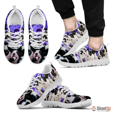 Boston Terrier Group-Dog Running Shoes For Men-Free Shipping Limited Edition - Deruj.com