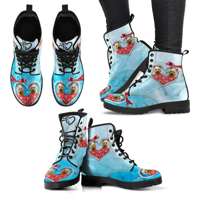 Valentine's Day Special-Cairn Terrier Print Boots For Women-Free Shipping - Deruj.com